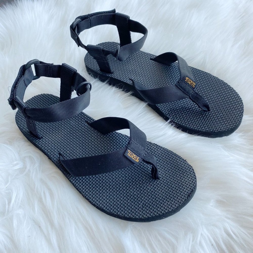 Teva original black sandals